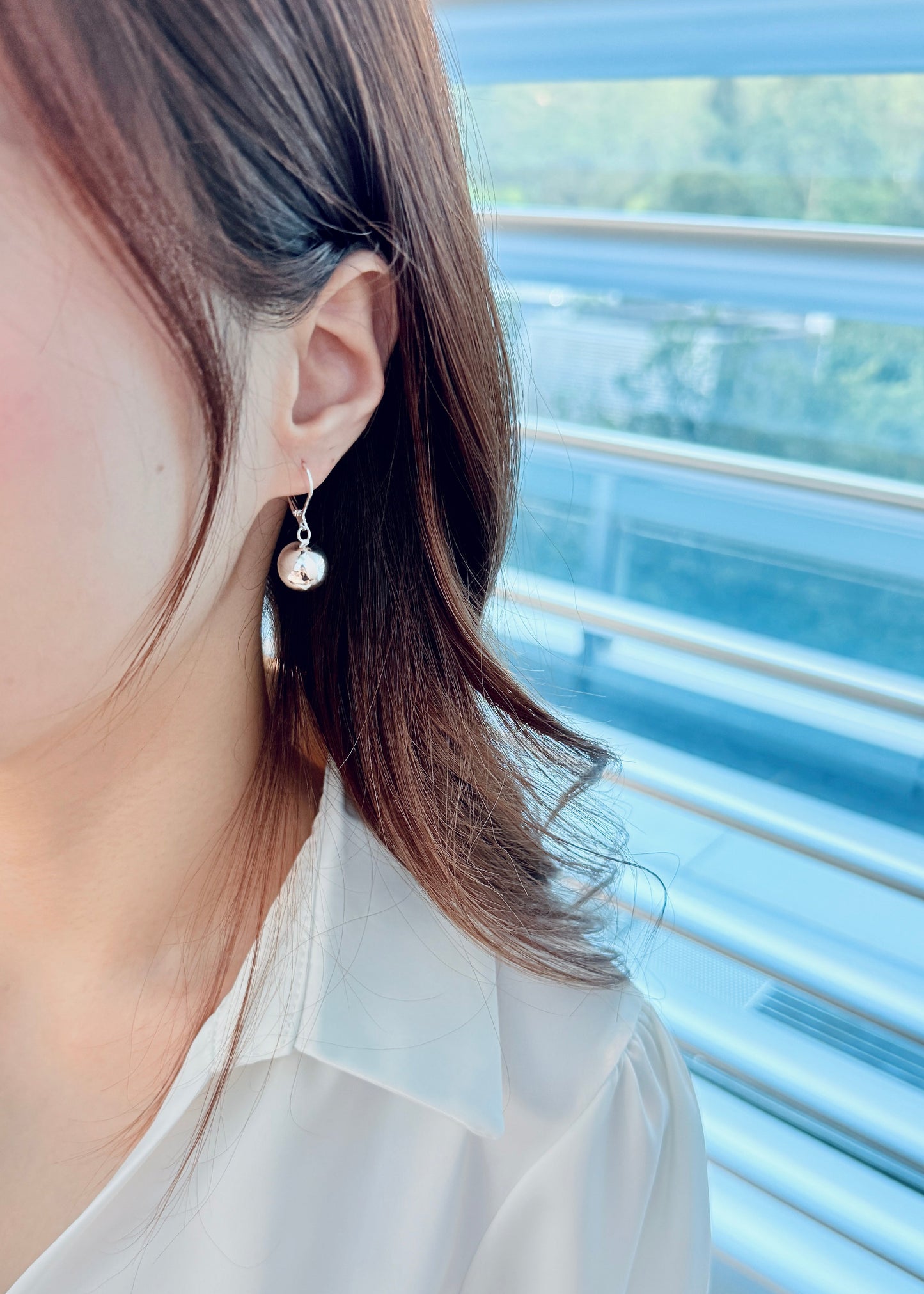 Vintage Round Drop Earrings