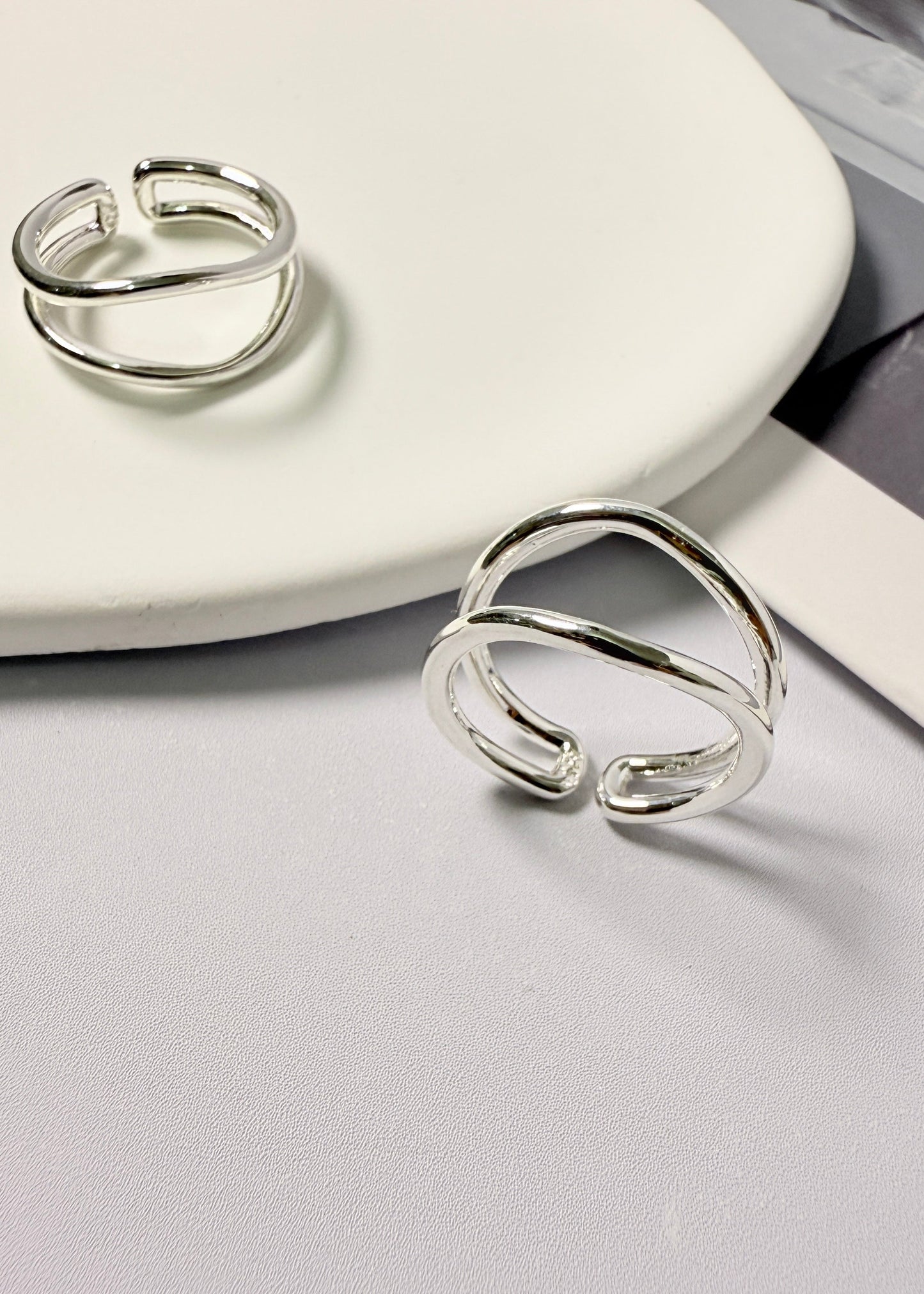 Double Lines Ring