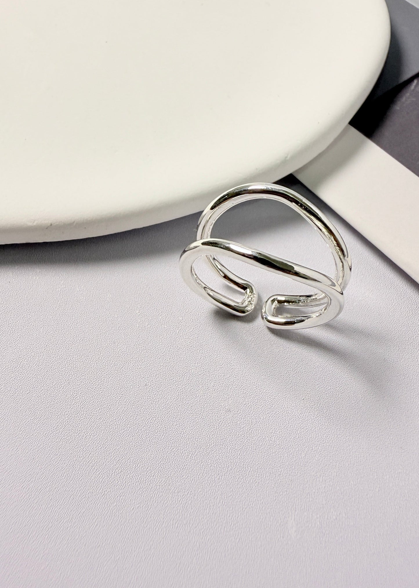 Double Lines Ring