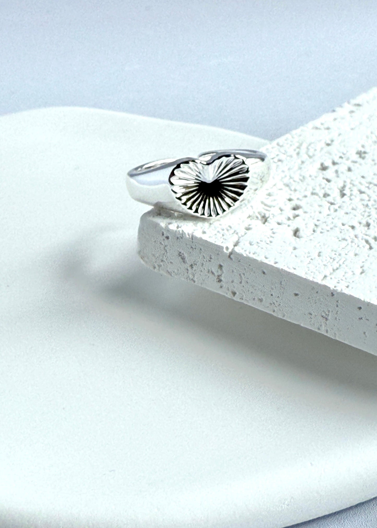 Metal Heart Ring