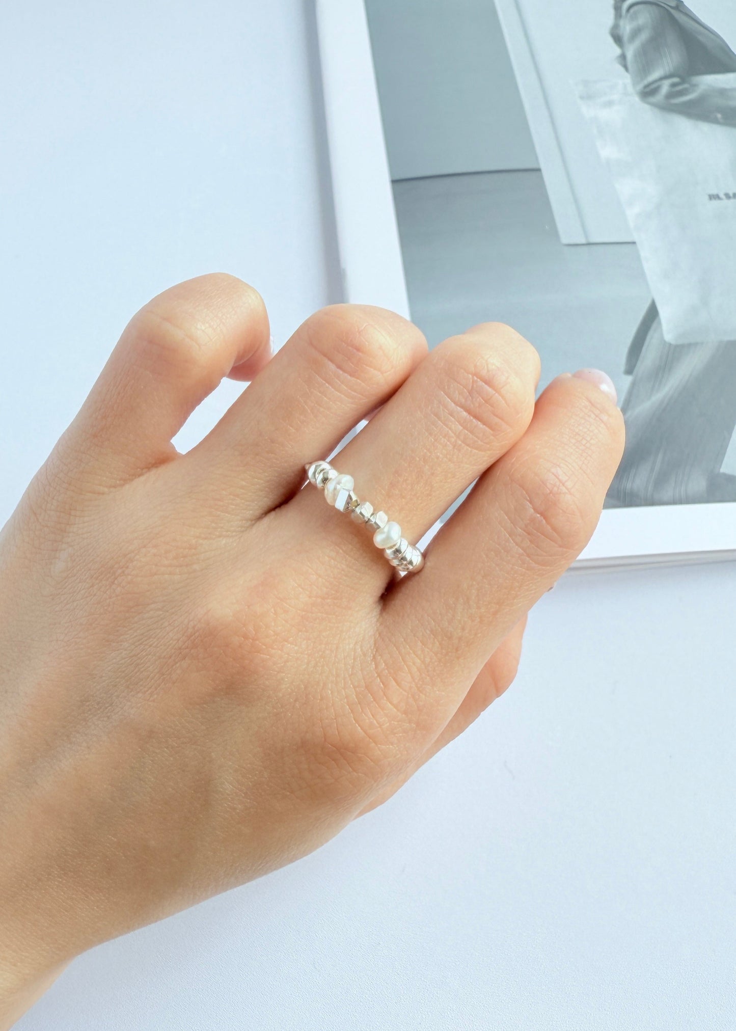 Broken Silver Ring