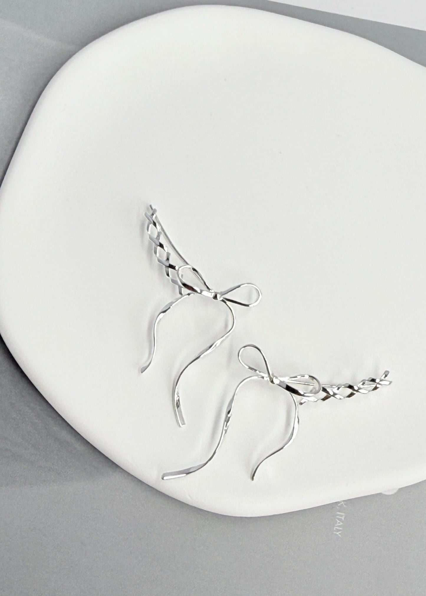 Ribbon Bow Earrings