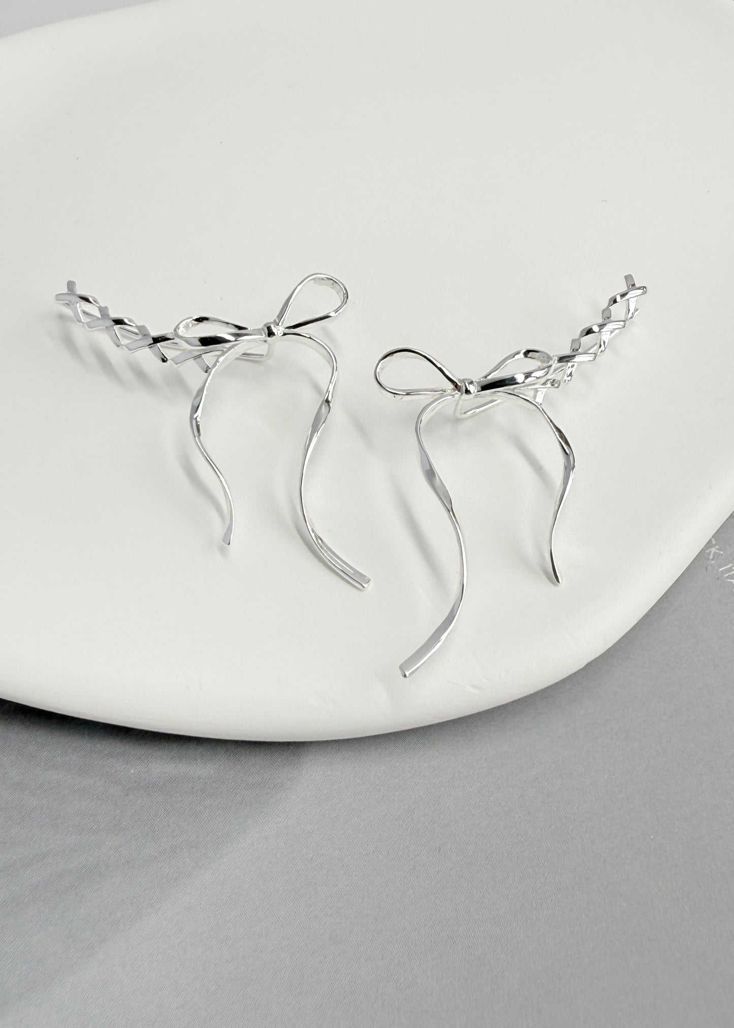 Ribbon Bow Earrings