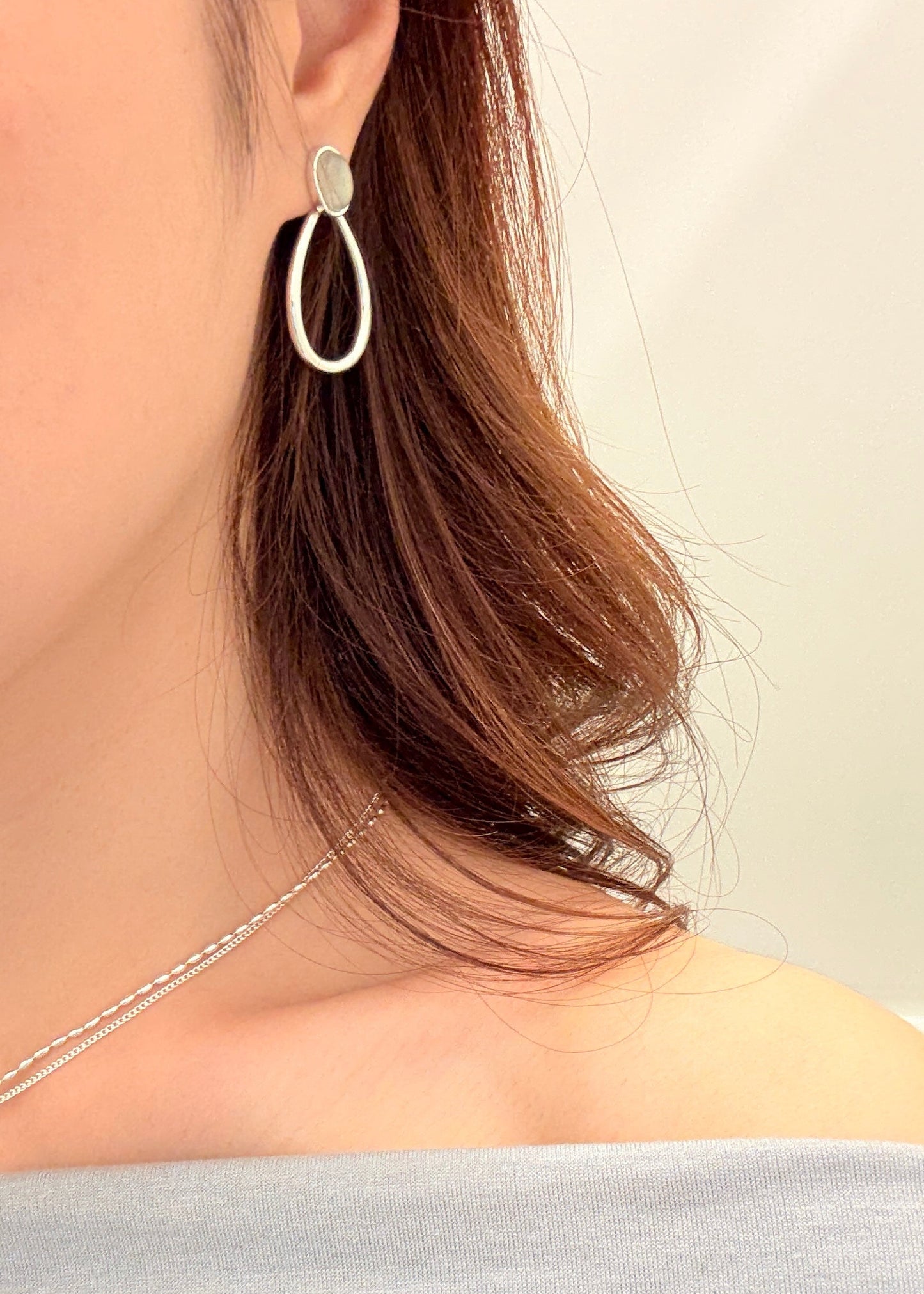 Early Spring Labradorite Earrings