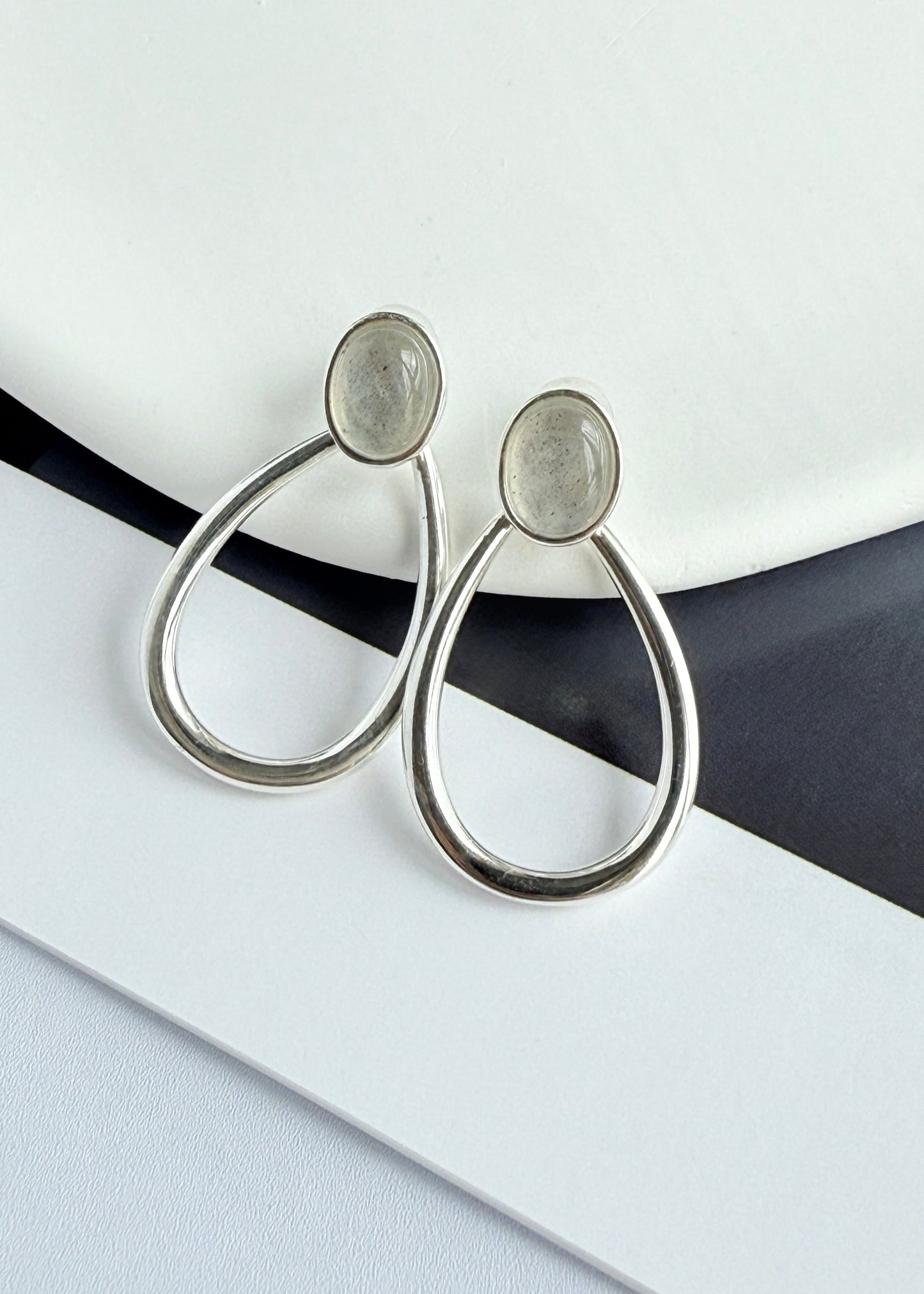 Early Spring Labradorite Earrings