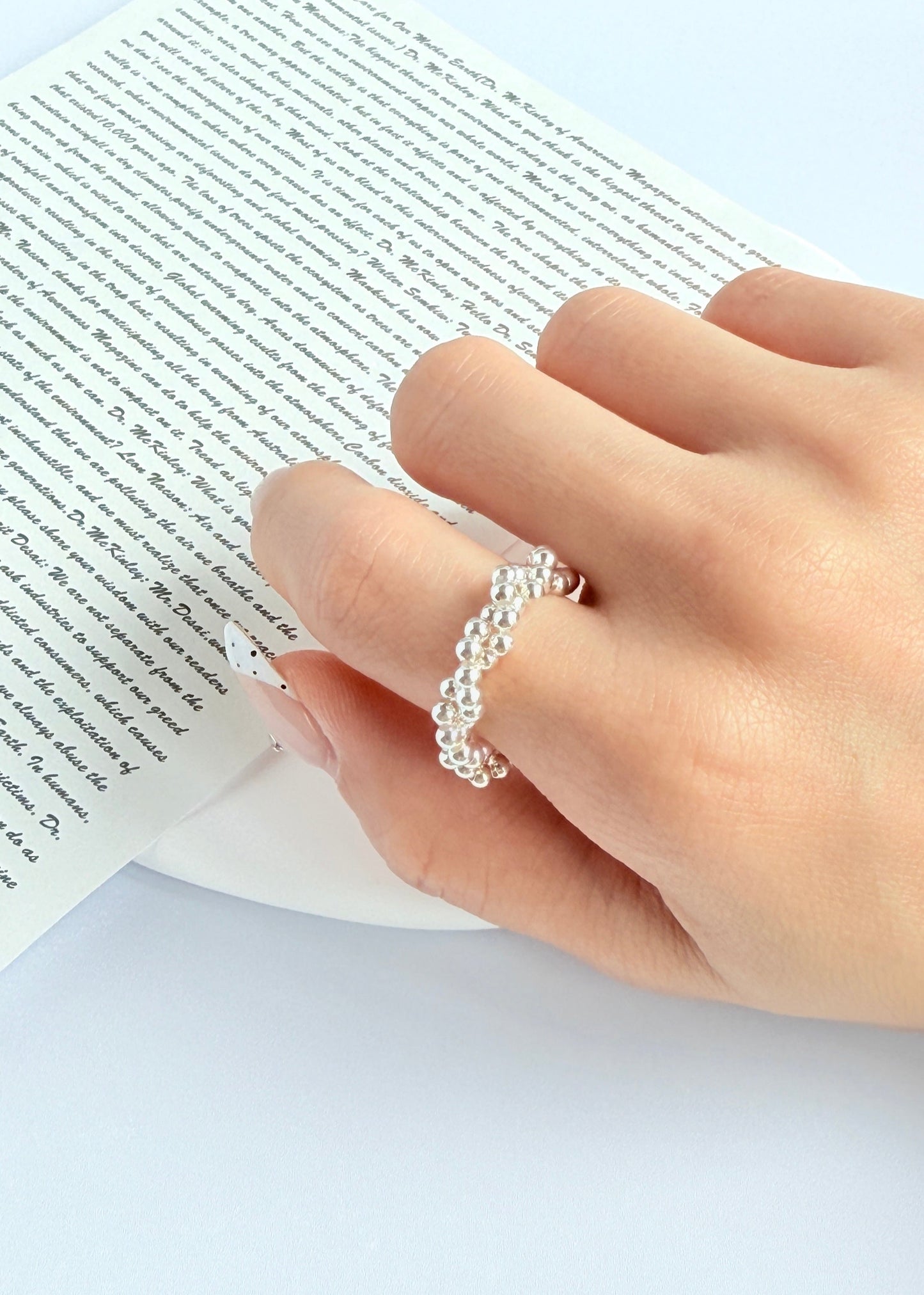 Small Beaded Ring