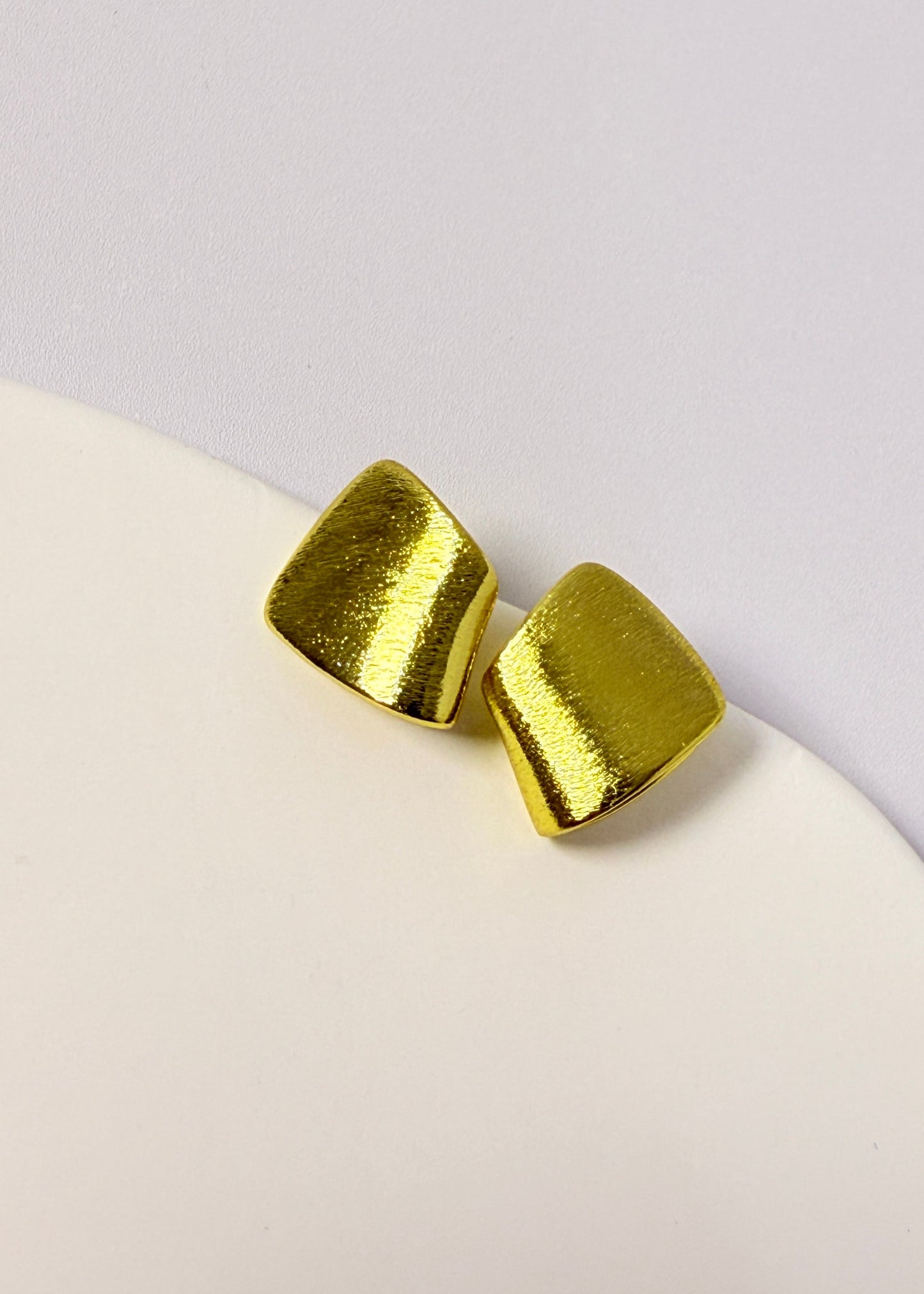 Geometric Cube Earrings
