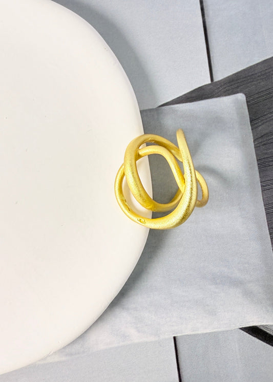 Matte Line Ring