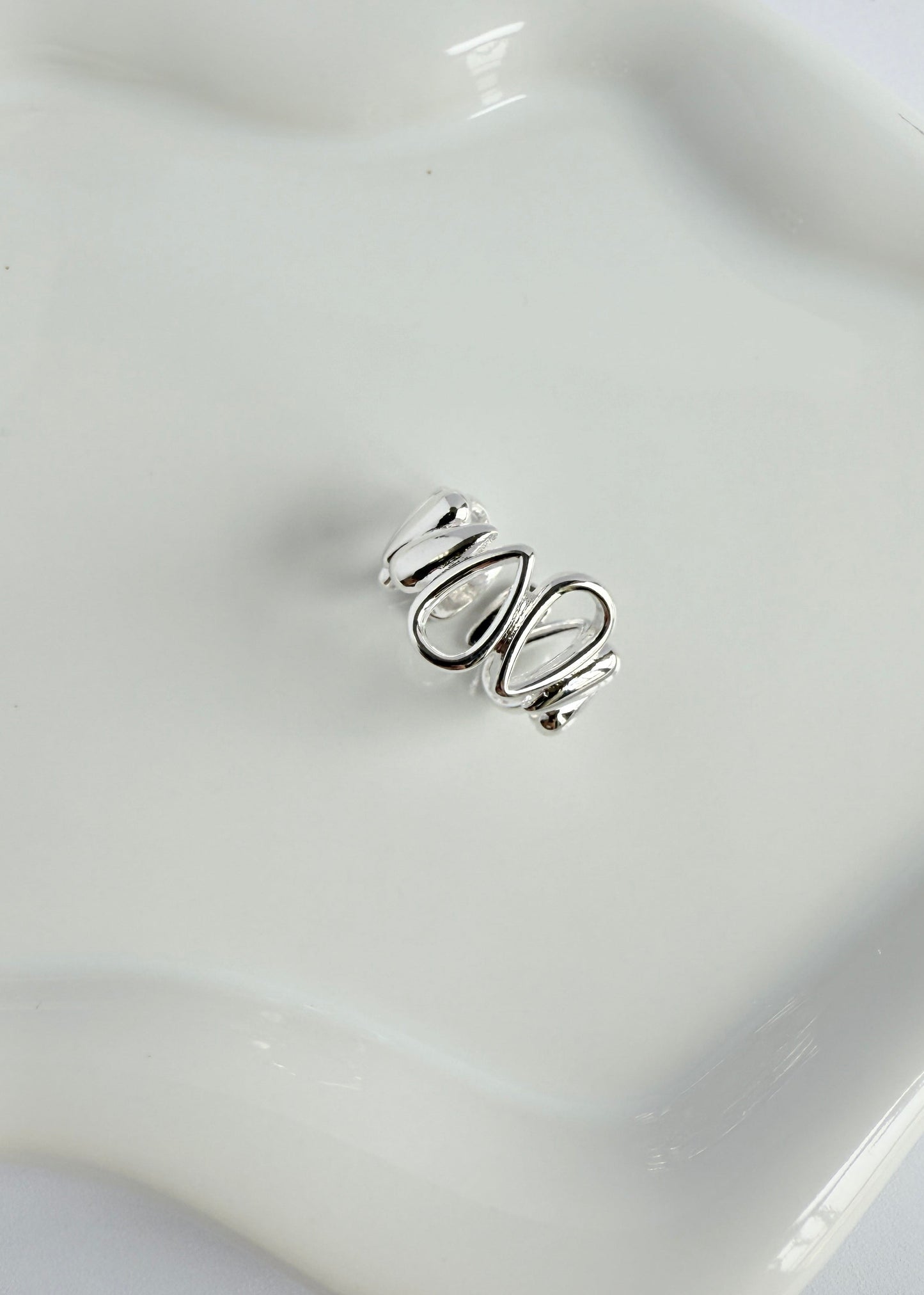 Irregular Teardrop Ring