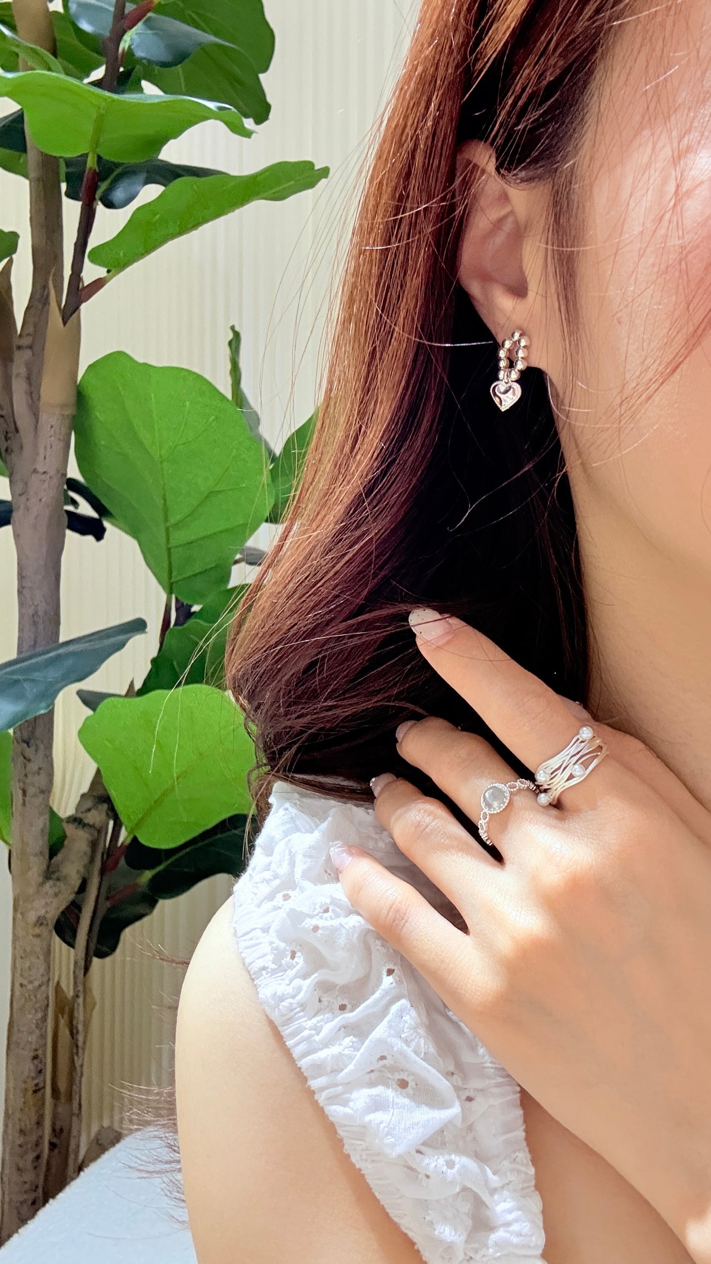 Moonstone Lace Ring