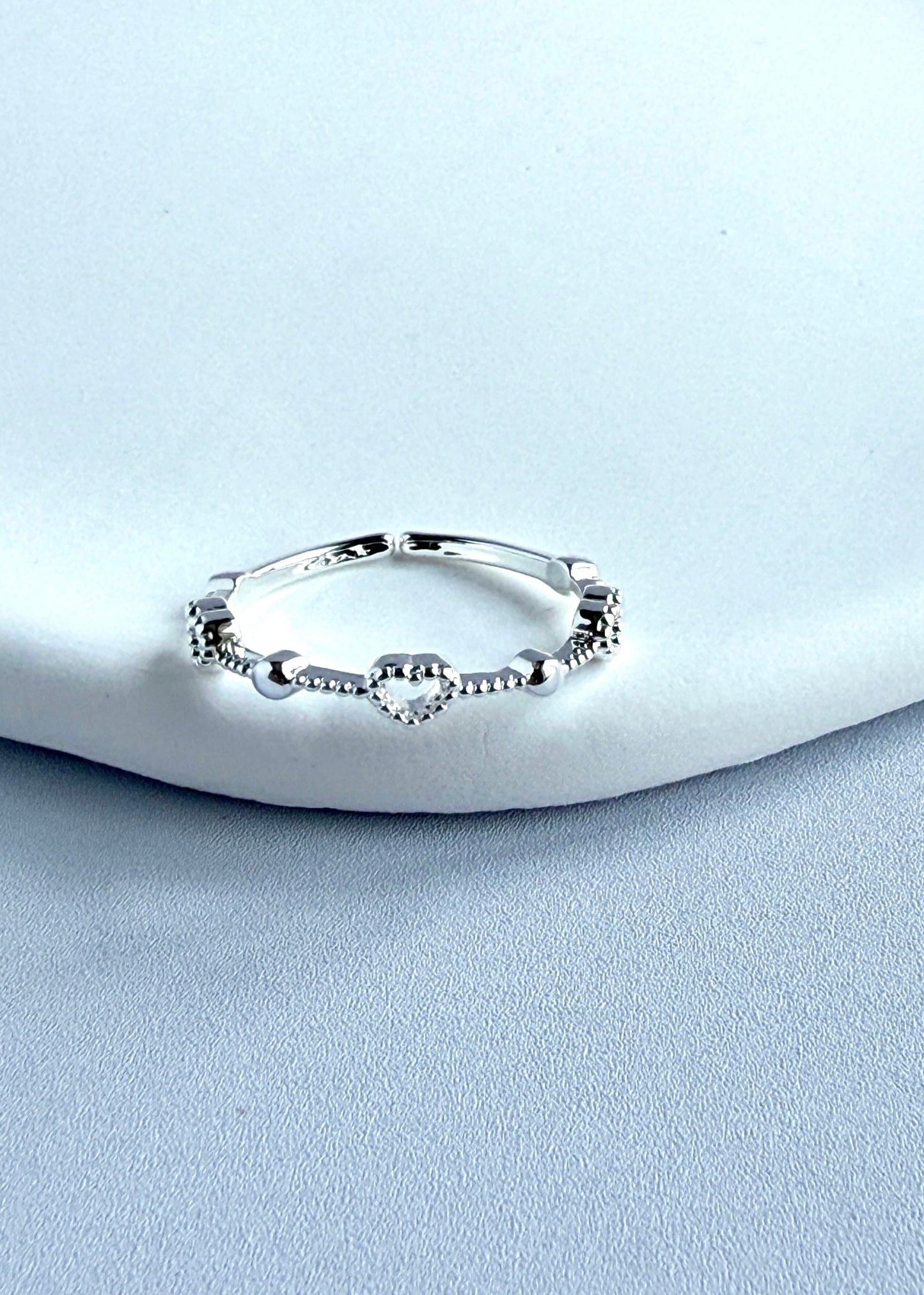 Metal Heart Ring