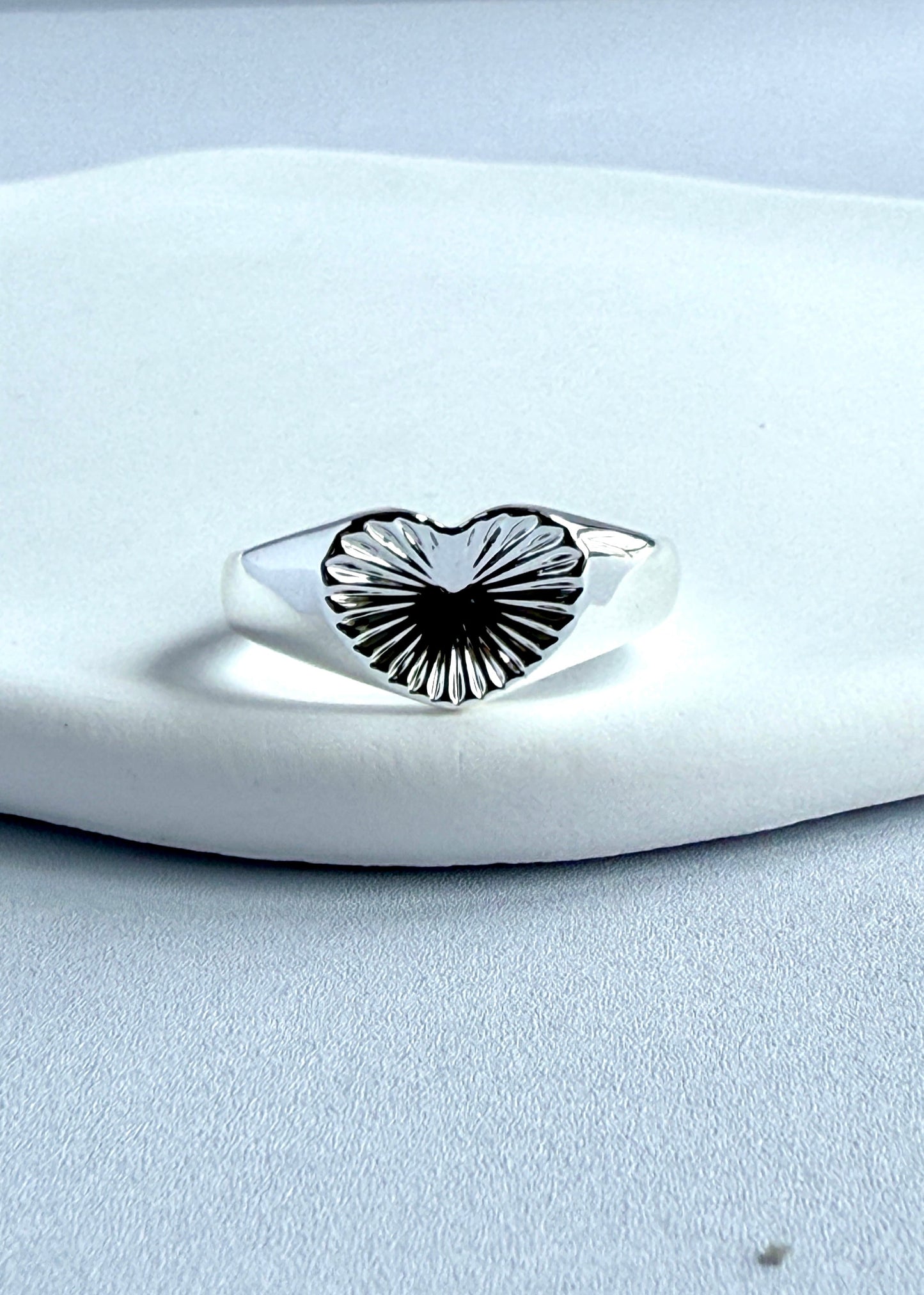Metal Heart Ring