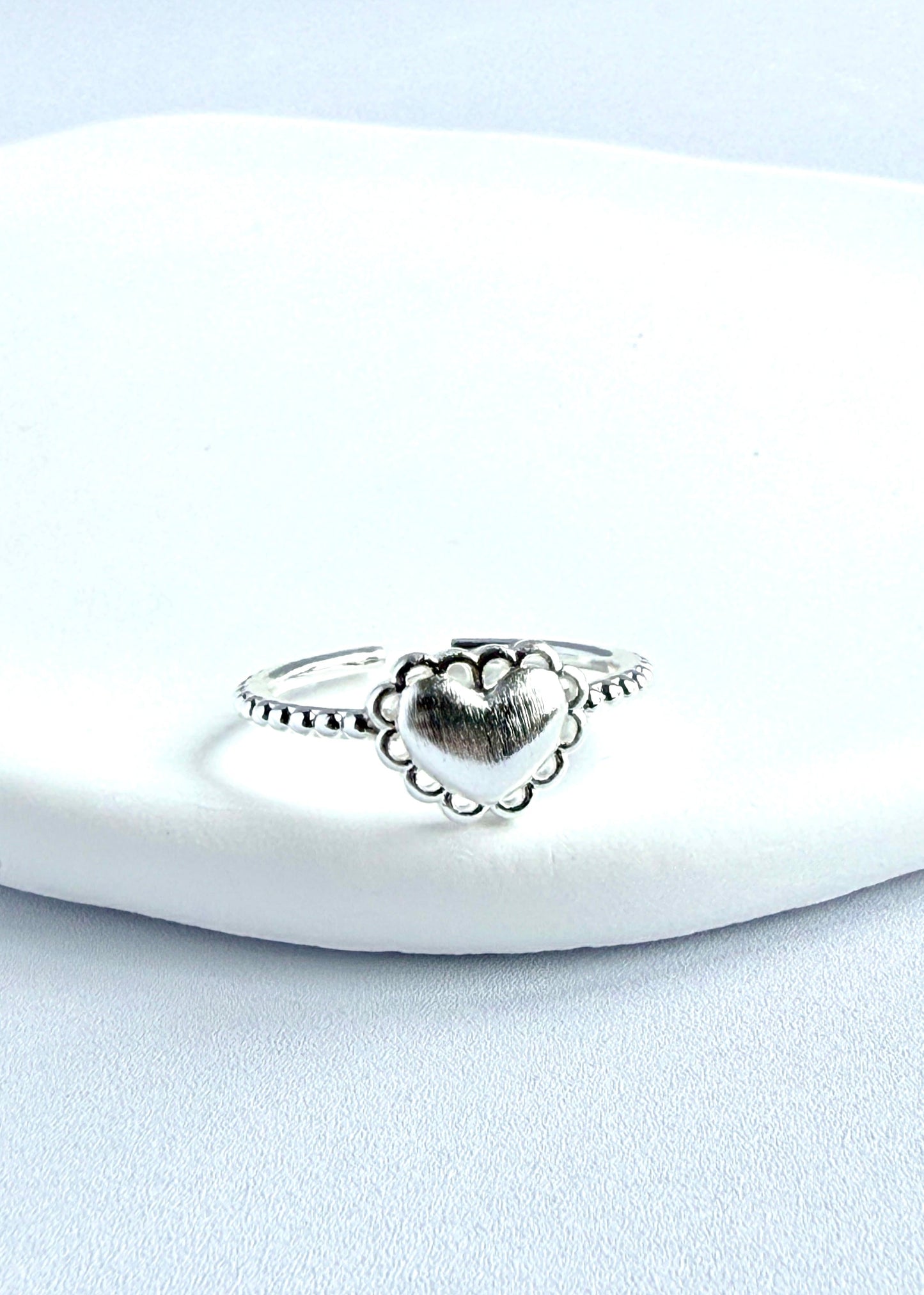 Metal Heart Ring