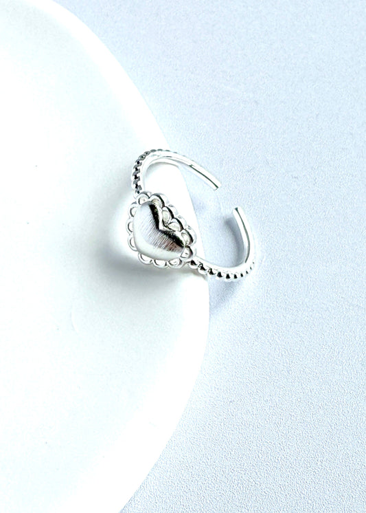 Metal Heart Ring