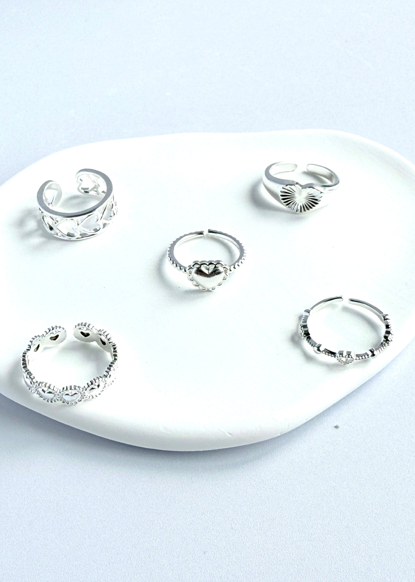 Metal Heart Ring