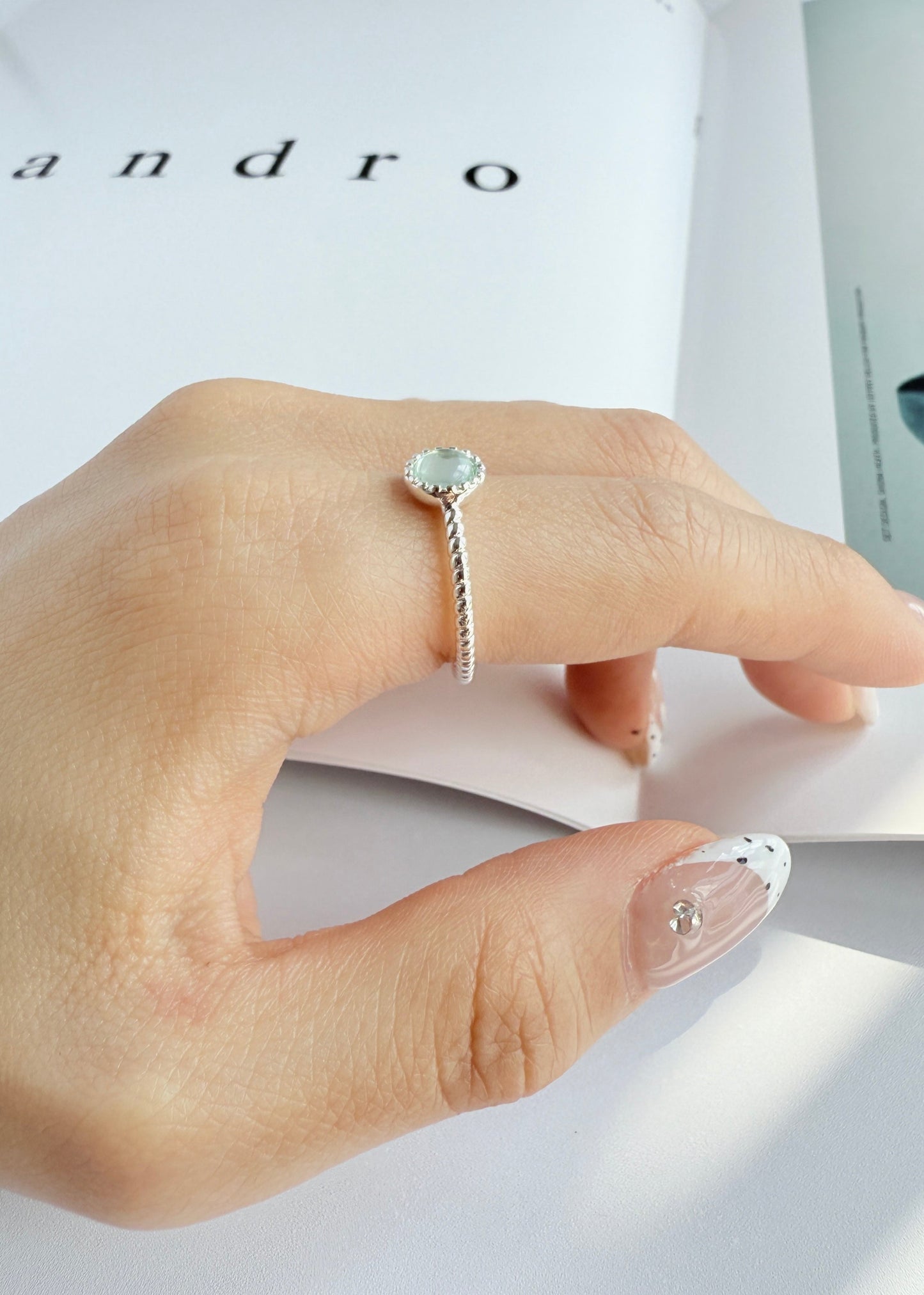 Natural Stone Ring