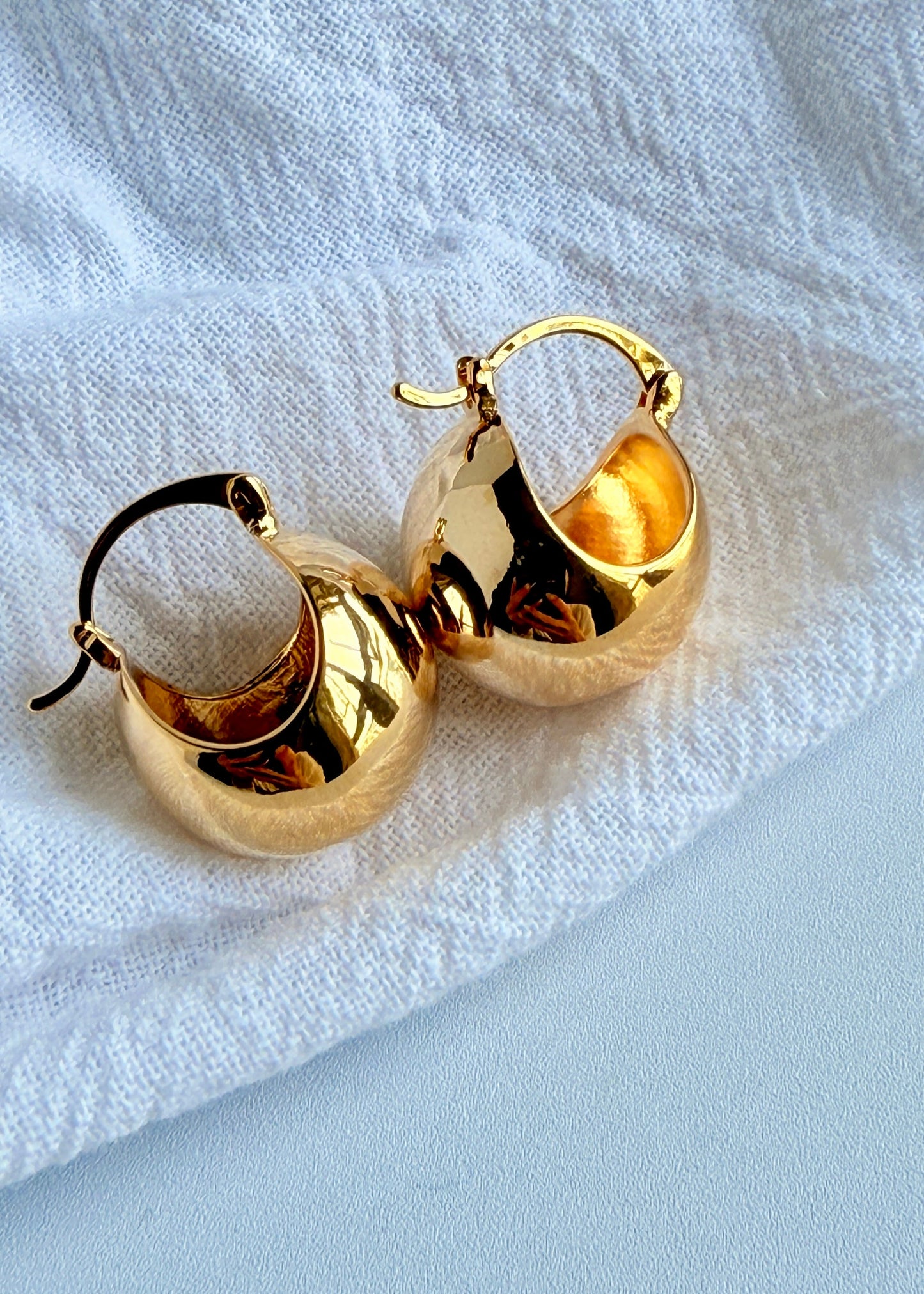 Polished Ball Drop Earrings