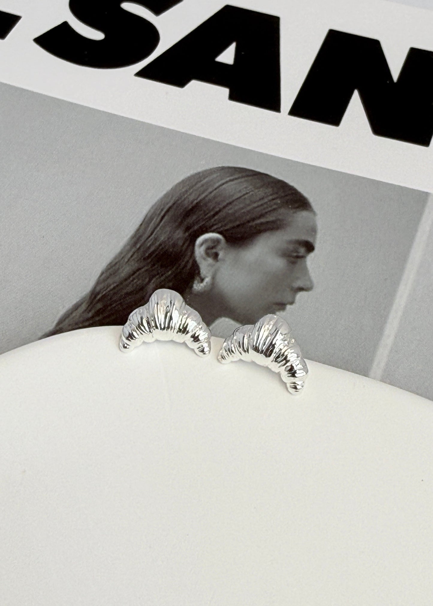 Croissant Earrings