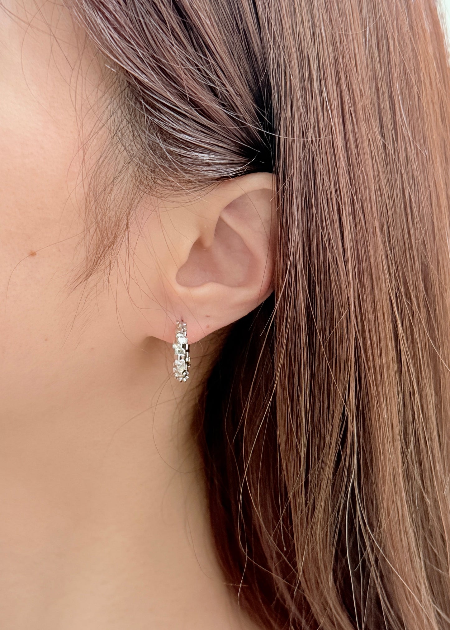Simple Silver Earrings
