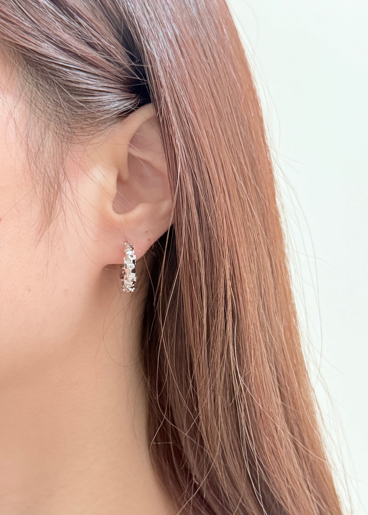 Simple Silver Earrings