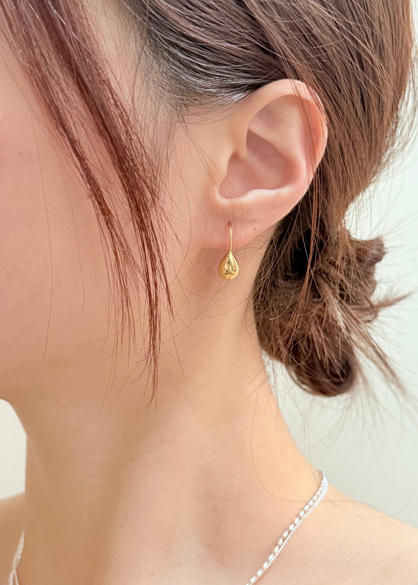 Hollow Teardrop Earrings