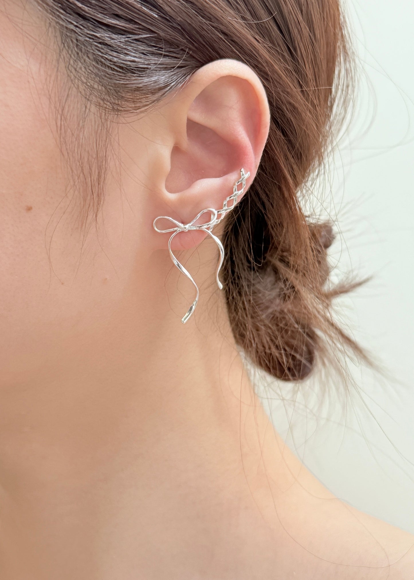 Ribbon Bow Earrings