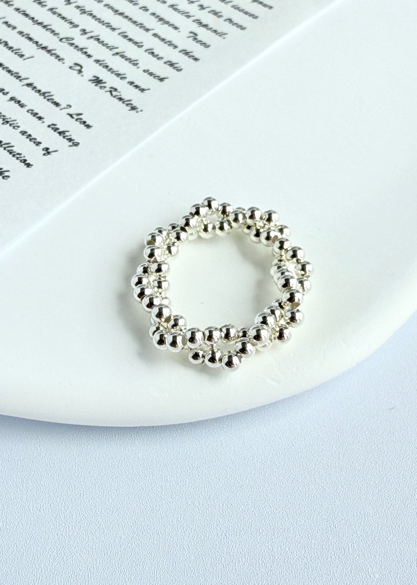 Small Beaded Ring