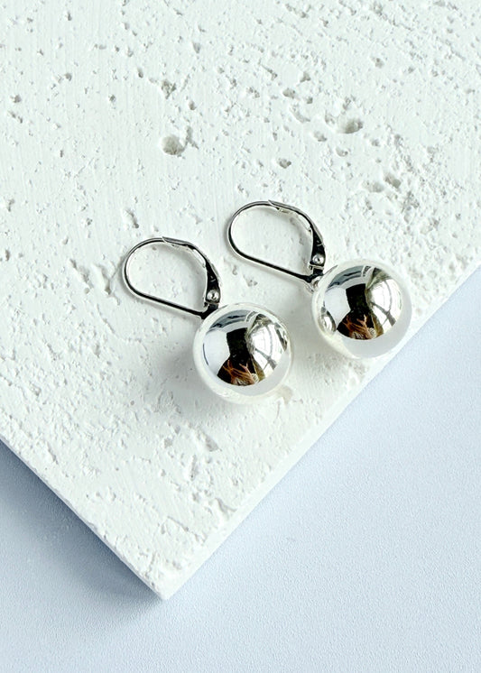 Vintage Round Drop Earrings