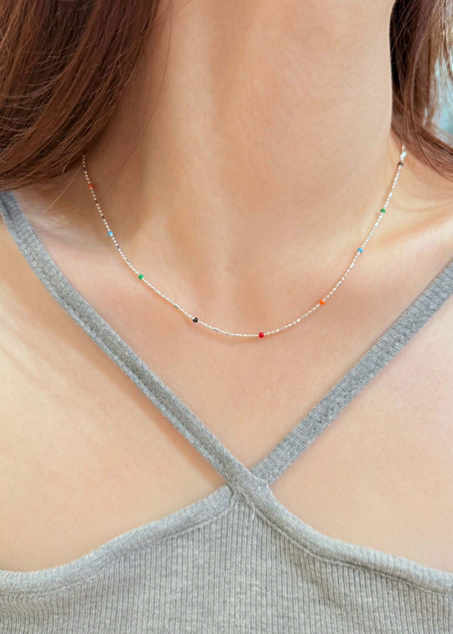 Colorful Beans Dopamine Necklace