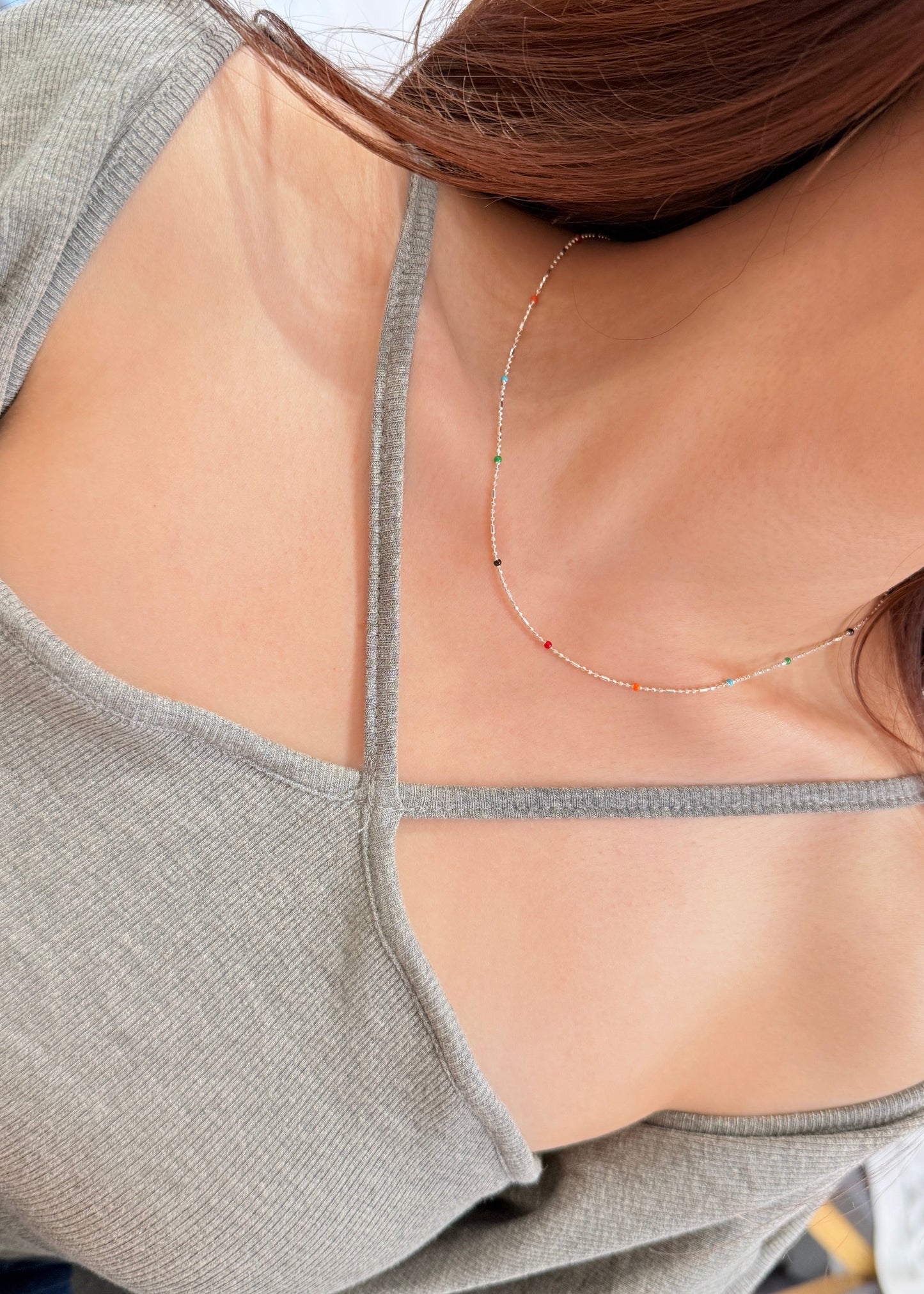 Colorful Beans Dopamine Necklace