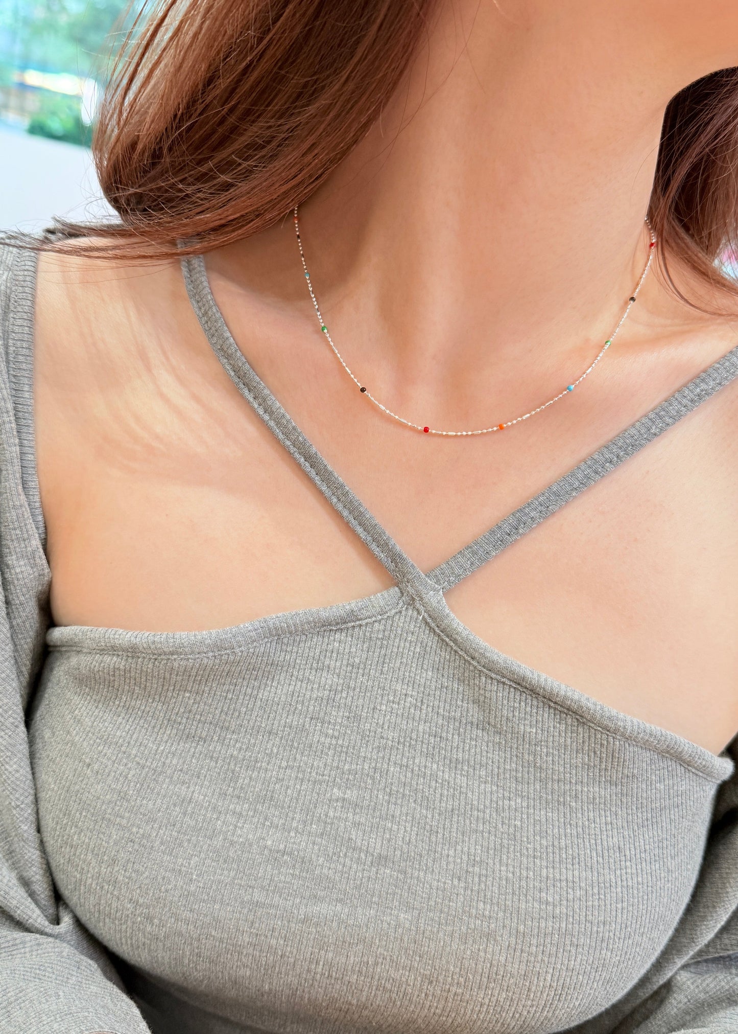Colorful Beans Dopamine Necklace