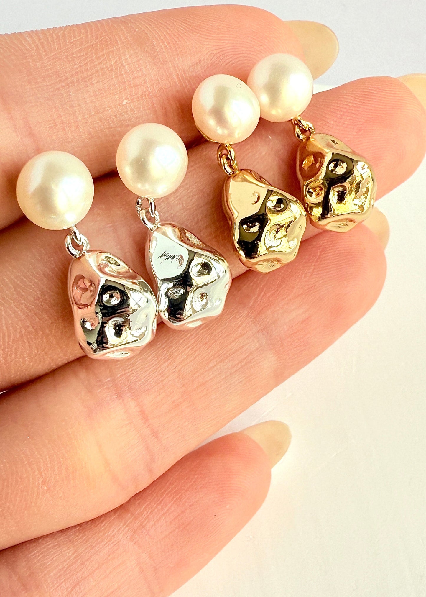 Freshwater Pearl Retro Earrings
