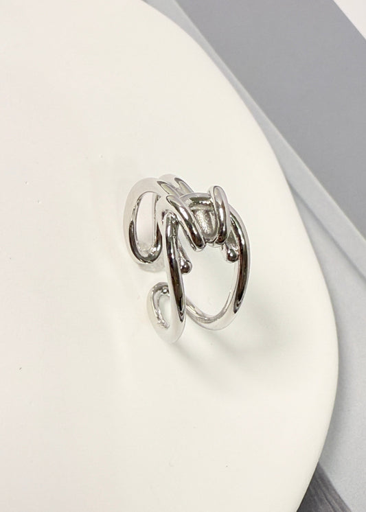 Curved Line Ring