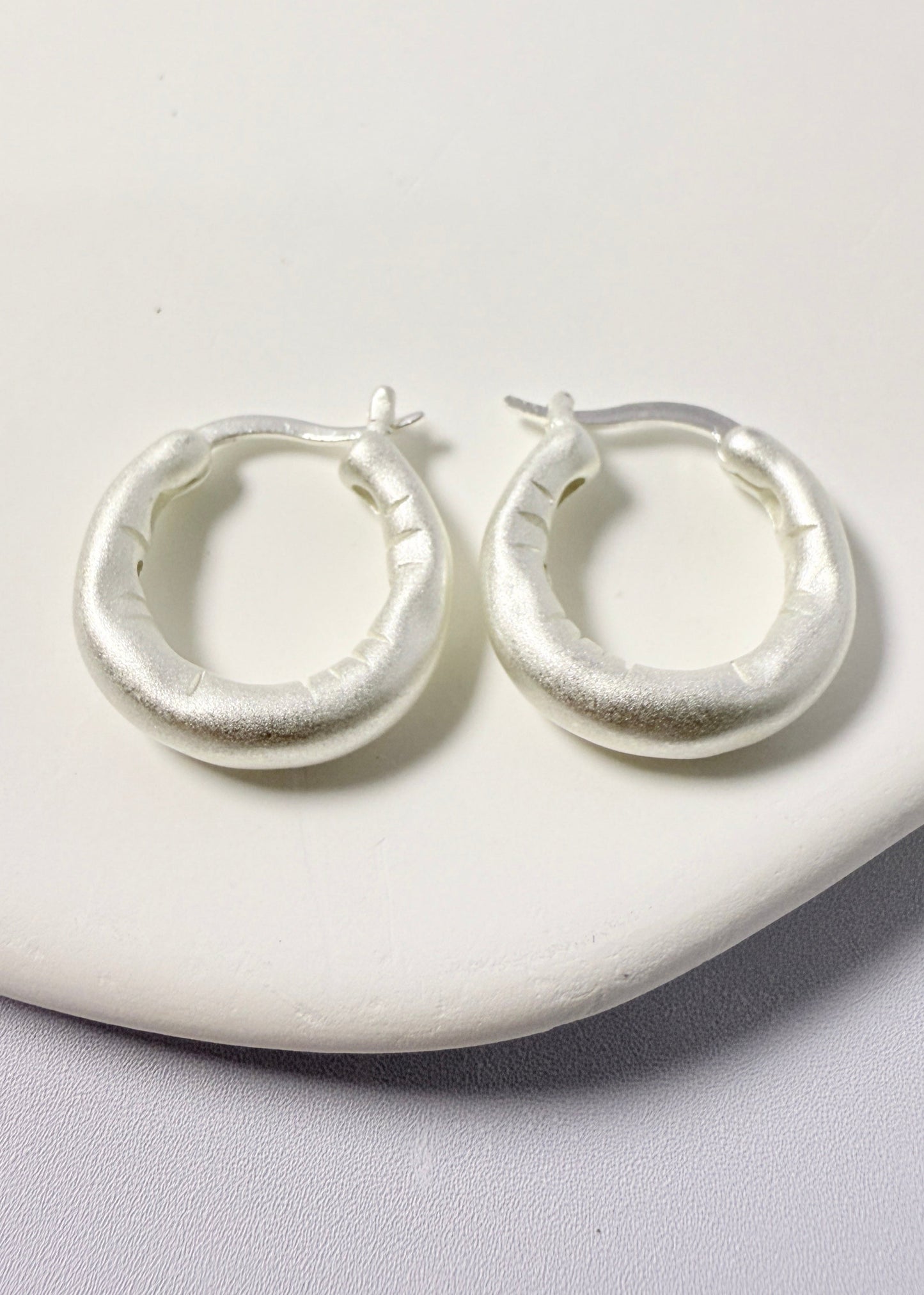 Concave Convex Earrings