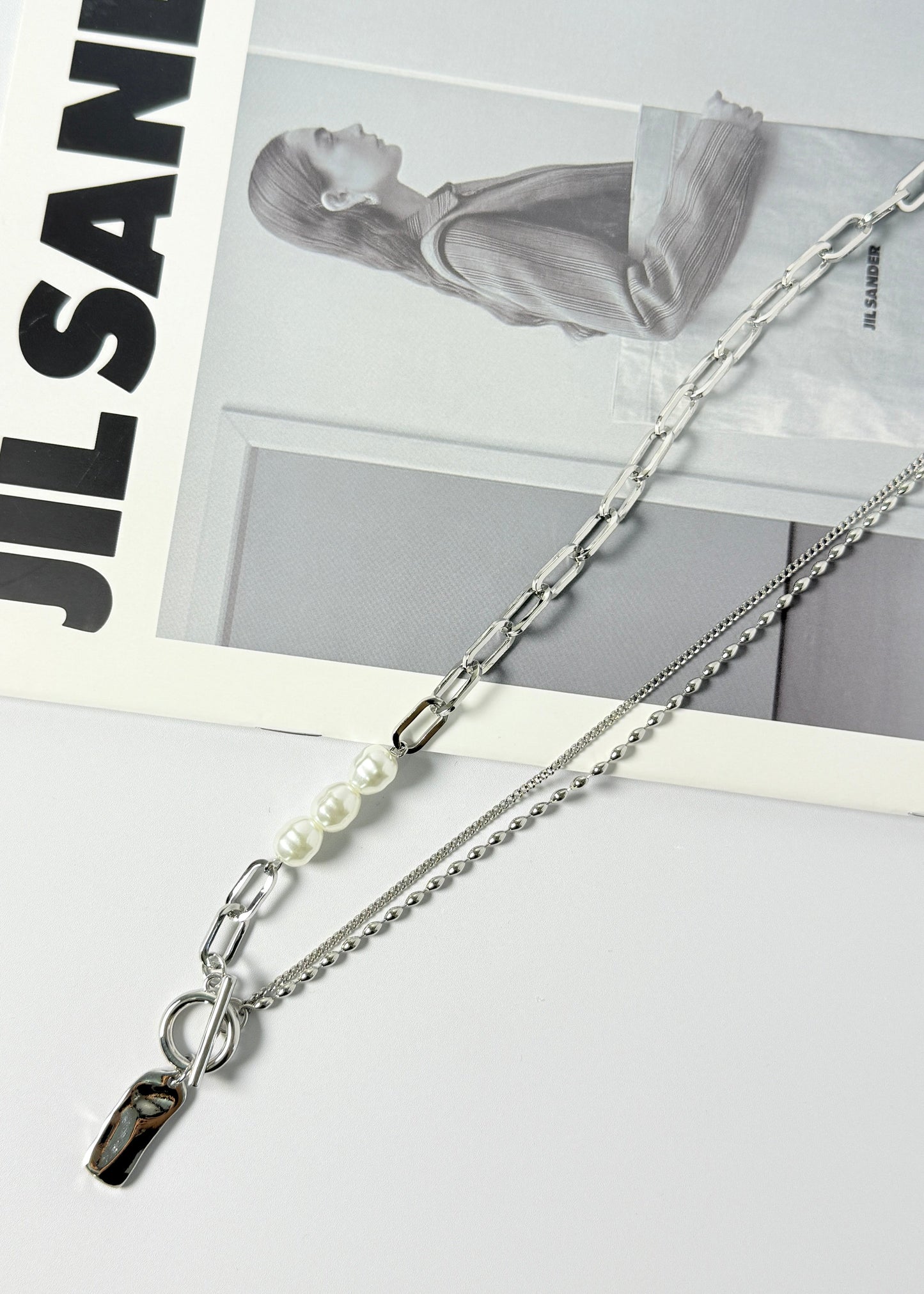 Pearl Silver Necklace