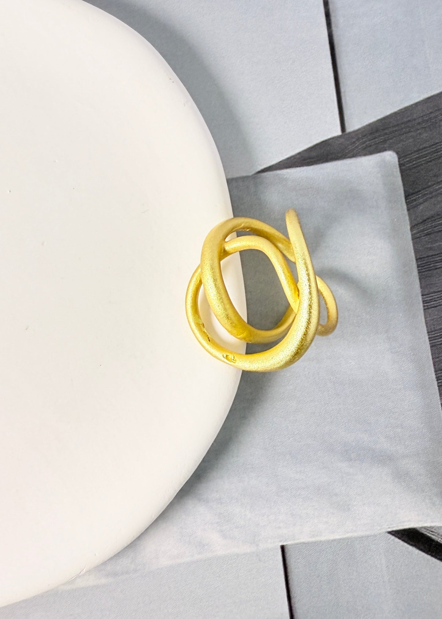 Matte Line Ring