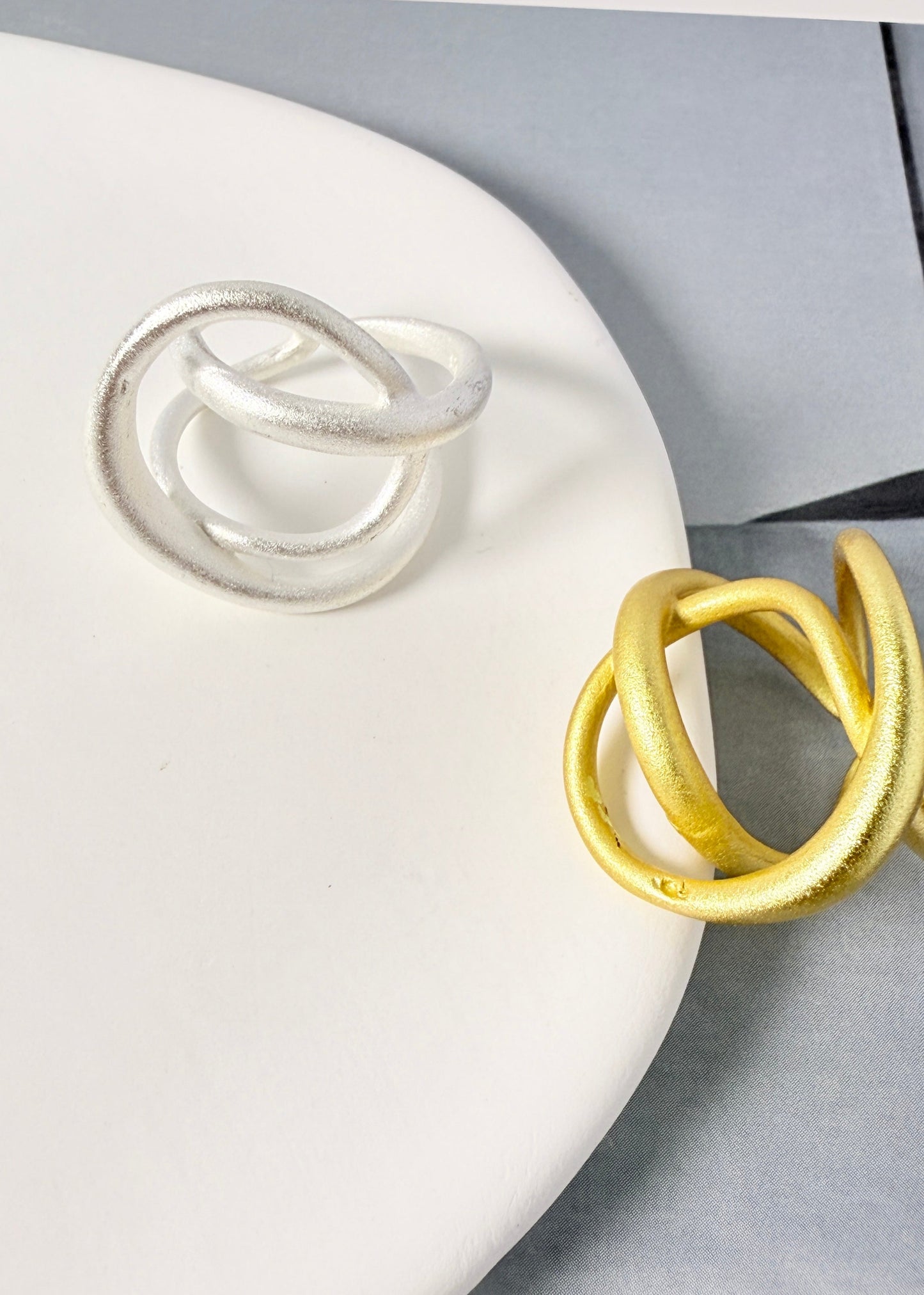 Matte Line Ring