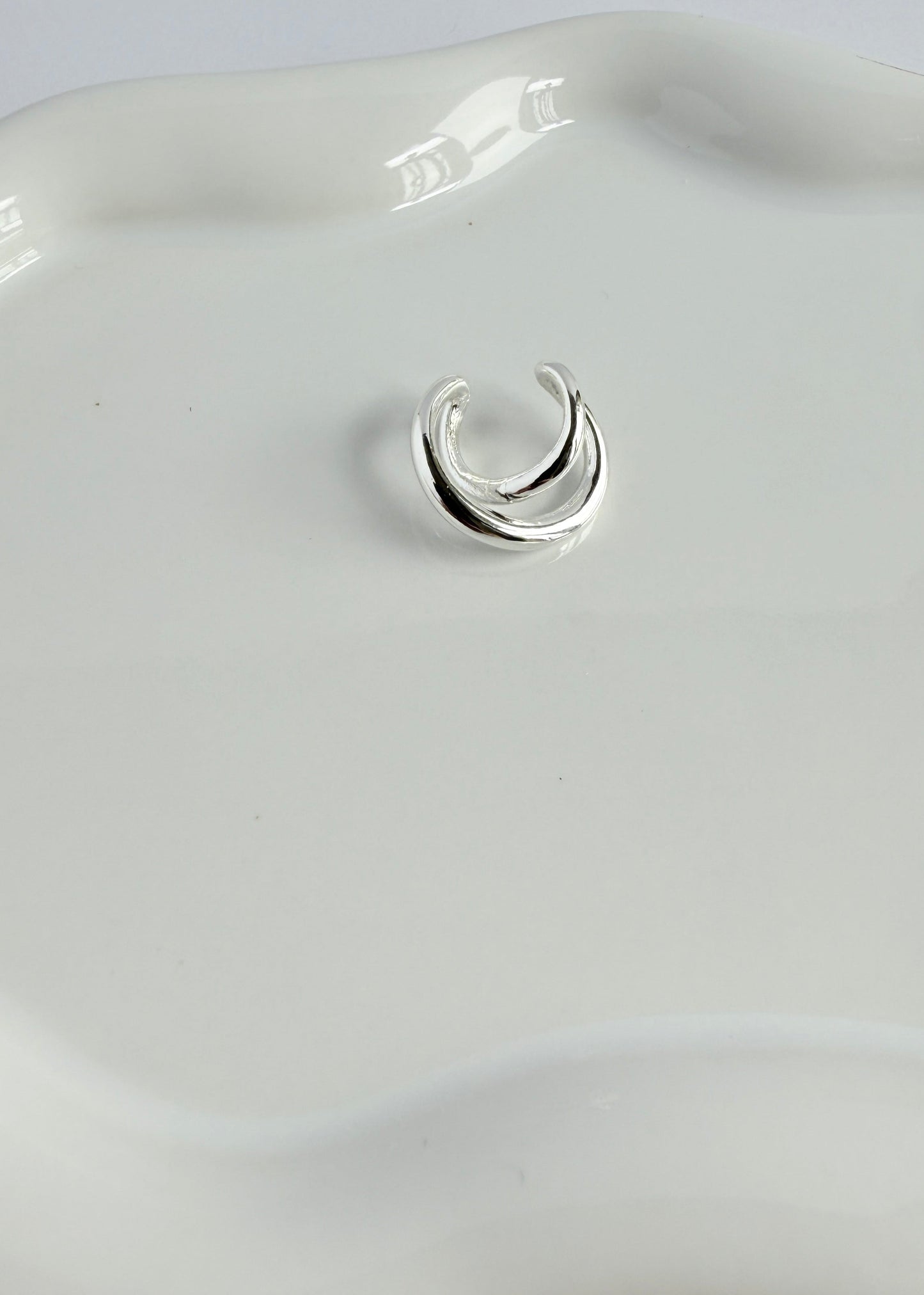 Silver Ear Cuffs