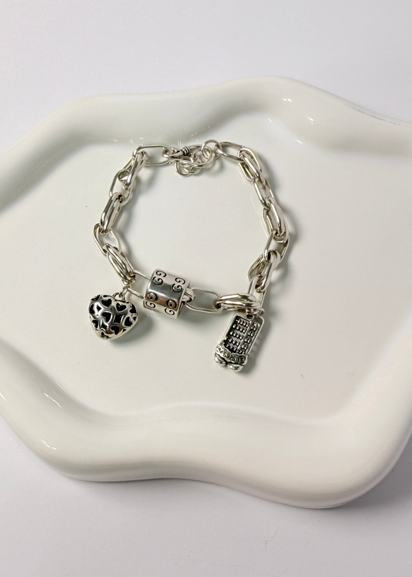 Cross Heart Bracelet